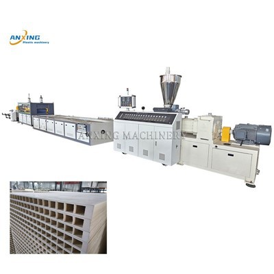 800mm 900mm WPC Papan Pintu PVC Mesin Ekstrusi